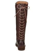 Sofft Sharnell II Leather Lace-Up Waterproof Tall Boots