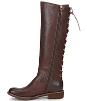 Sofft Sharnell II Leather Lace-Up Waterproof Tall Boots