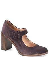 Sofft Shauna Mary Jane Velvet Pumps