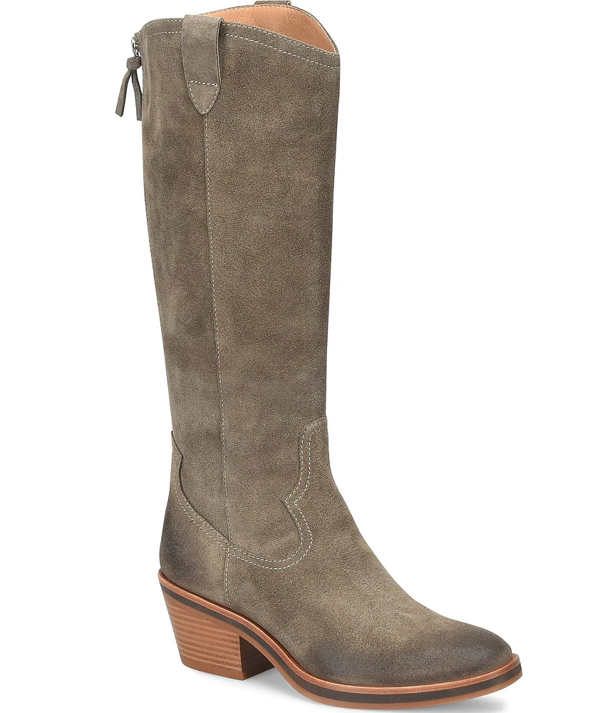 Sofft Shelby Suede Waterproof Tall Boots