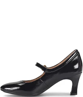 Sofft Sienna Leather Kitten Heel Mary Jane Pumps