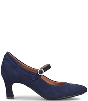 Sofft Sienna Suede Kitten Heel Mary Jane Pumps