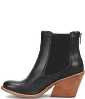 Sofft Tara Block Heel Leather Western Inspired Booties