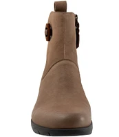 SoftWalk Adelaide Nubuck Suede Booties