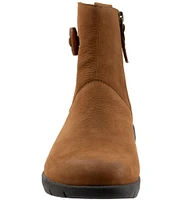 SoftWalk Adelaide Nubuck Suede Booties