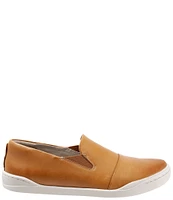 SoftWalk Alexandria Leather Slip-On Sneakers