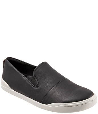 SoftWalk Alexandria Leather Slip-On Sneakers