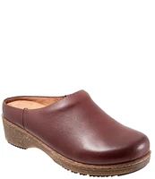 SoftWalk Arvada Leather Clogs