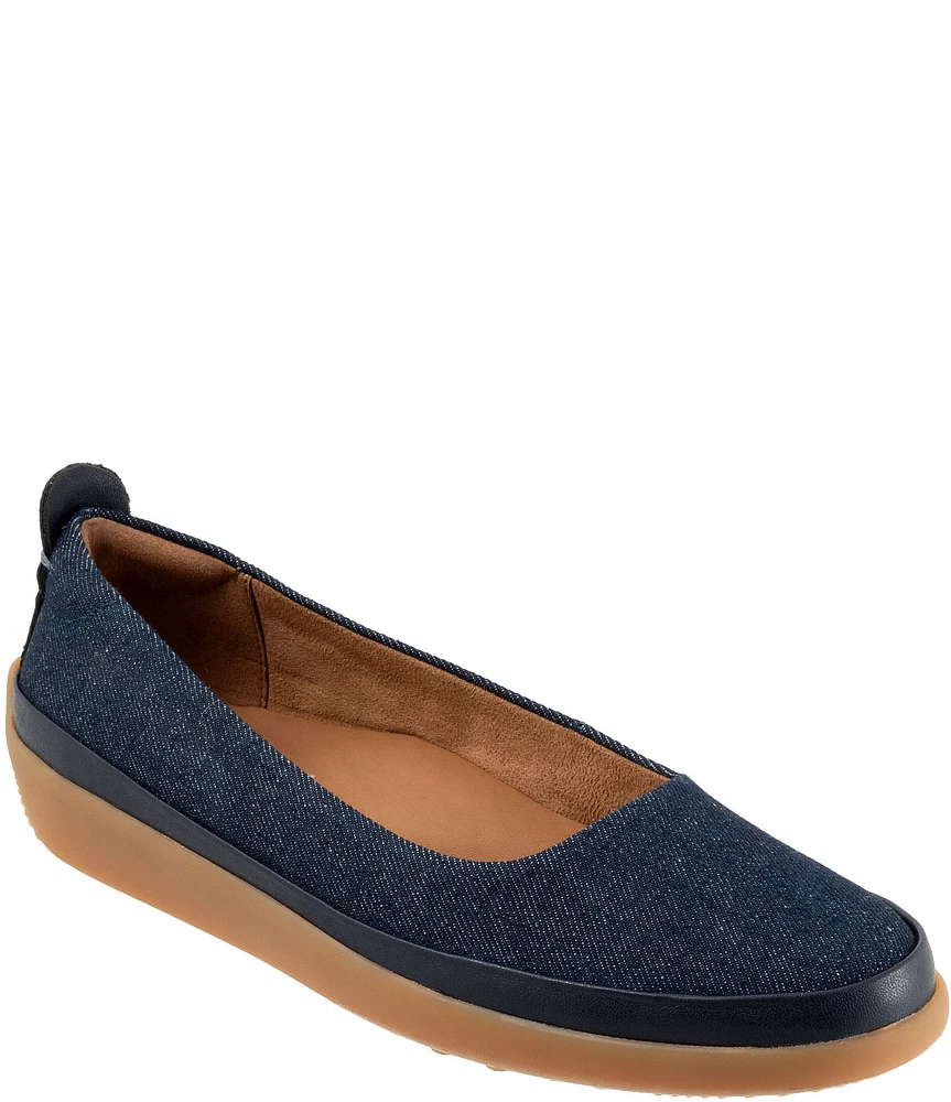 SoftWalk Disa Denim Slip Ons