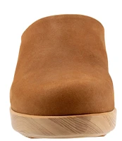 SoftWalk Felida Nubuck Suede Clogs