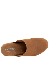 SoftWalk Felida Nubuck Suede Clogs