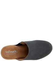 SoftWalk Felida Nubuck Suede Clogs