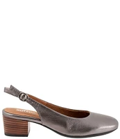 SoftWalk Largo Leather Slingback Pumps