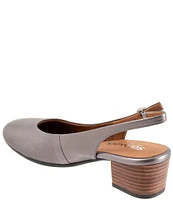 SoftWalk Largo Leather Slingback Pumps