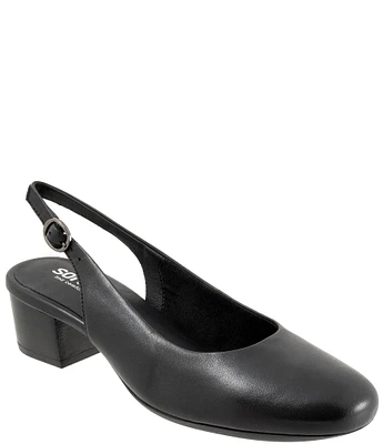 SoftWalk Largo Leather Slingback Pumps