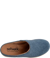 Softwalk Madison Denim Clogs