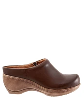 SoftWalk Madison Leather Clogs