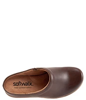 SoftWalk Madison Leather Clogs