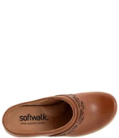 SoftWalk Melita Leather Clogs