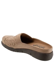 SoftWalk San Marcos II Woven Leather Slip-On Clogs