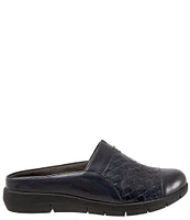 SoftWalk San Marcos II Woven Leather Slip-On Clogs