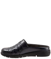 SoftWalk San Marcos II Woven Leather Slip-On Clogs