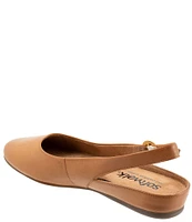 SoftWalk Sandy Leather Slingback Flats