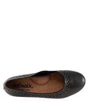 SoftWalk Selma Perforated Leather Slip-Ons