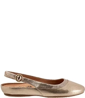 Softwalk Sheffield Leather Slingback Flats