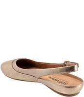 Softwalk Sheffield Leather Slingback Flats