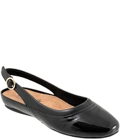 Softwalk Sheffield Patent Slingback Flats