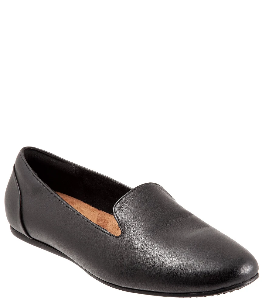 SoftWalk Shelby Leather Slip-On Flats