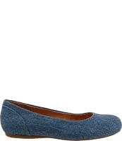 SoftWalk Sonoma Denim Ballet Flats