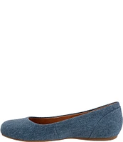 SoftWalk Sonoma Denim Ballet Flats