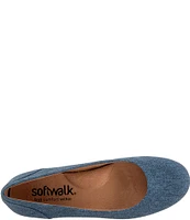 SoftWalk Sonoma Denim Ballet Flats