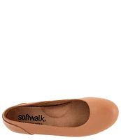 SoftWalk Sonoma Leather Ballet Flats