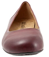 SoftWalk Sonoma Leather Ballet Flats