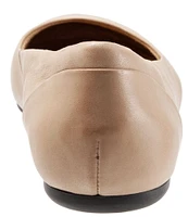 SoftWalk Sonoma Leather Ballet Flats