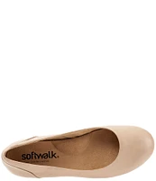 SoftWalk Sonoma Leather Ballet Flats