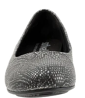 SoftWalk Sonoma Snake Print Leather Flats