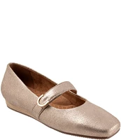 SoftWalk Valdivia Leather Mary Jane Flats