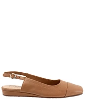 SoftWalk Vittoria Leather Sling Flats