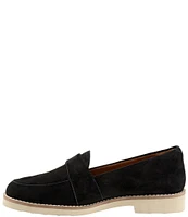 SoftWalk Walsh Suede Slip-On Loafers