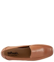 Softwalk Women's Vista Leather Square Toe Loafers