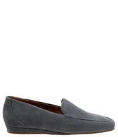 Softwalk Women's Vista Suede Square Toe Loafers