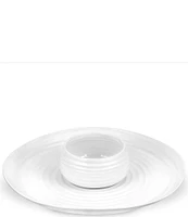 Sophie Conran for Portmeirion White Porcelain Chip & Dip Server