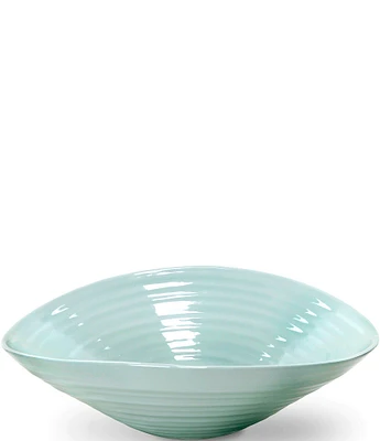 Sophie Conran for Portmeirion Porcelain Celadon Large Salad Bowl