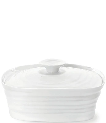 Sophie Conran for Portmeirion White Porcelain Covered Butter Dish