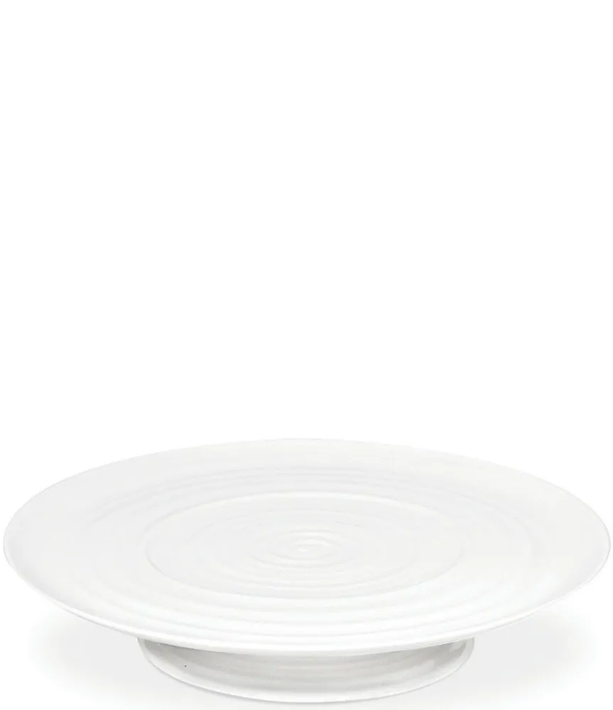 Sophie Conran for Portmeirion White Porcelain Footed Cake Plate