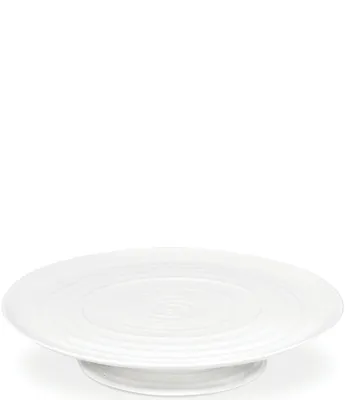 Sophie Conran for Portmeirion White Porcelain Footed Cake Plate